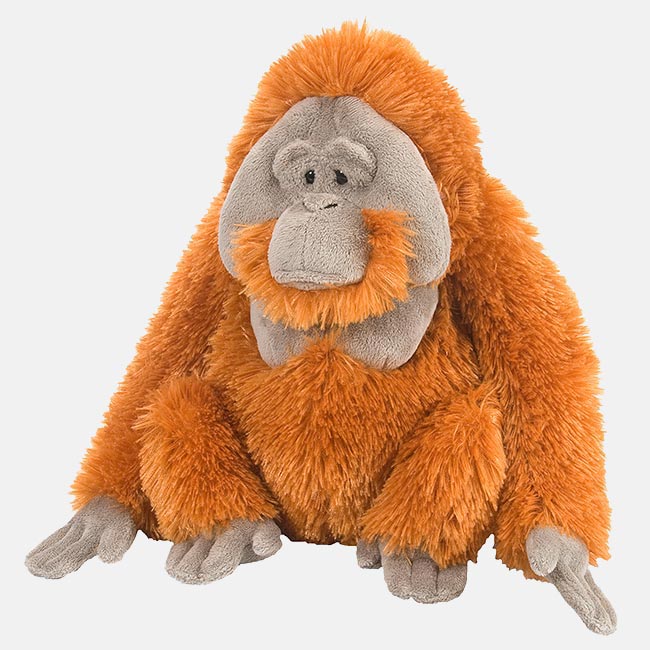 Male Orangutan Plush Soft Toy 27CM Orangutan