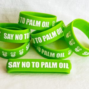 Green Bracelet - Say No To Palm Oil