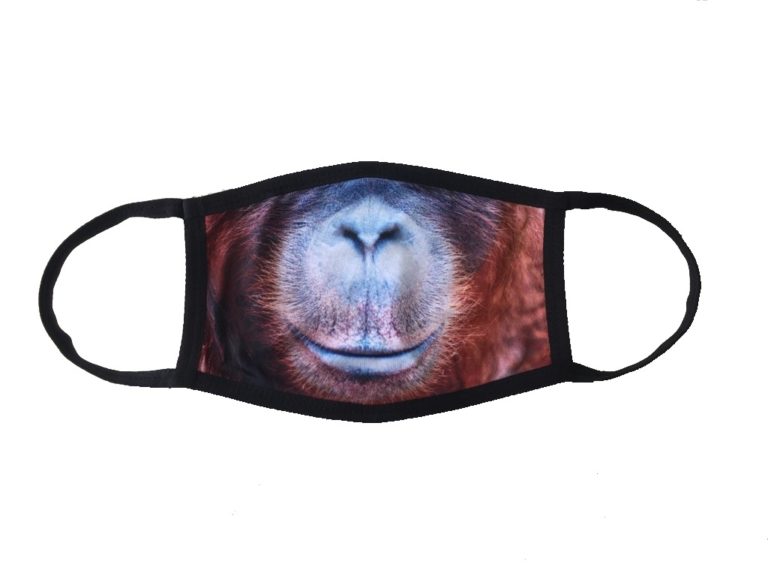 orangutan face mask